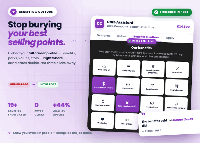 Customisable Career Sites