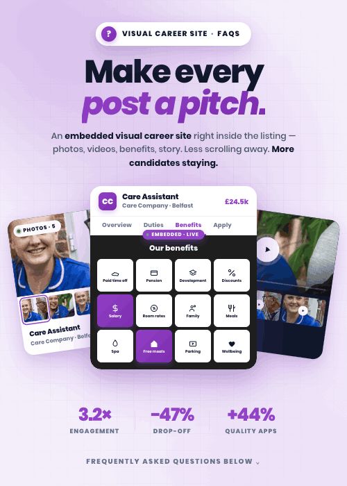 Embedded Visual Career Site Features